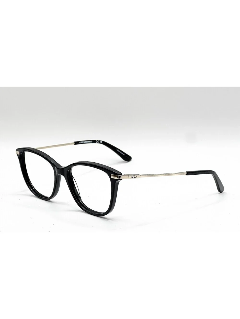 Karl Lagerfeld KL991 001 Black Rectangle Authentic Eyeglass Frames 52-16